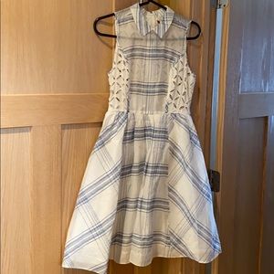 Sleeveless dress from Anthropologie.